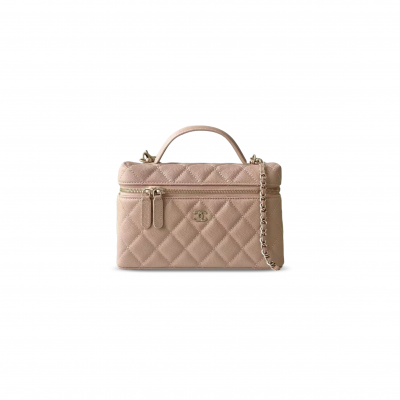 CHANEL MASTER VANITY CASE GRAINED CALFSKIN AP4385 (19.5*17*5cm)